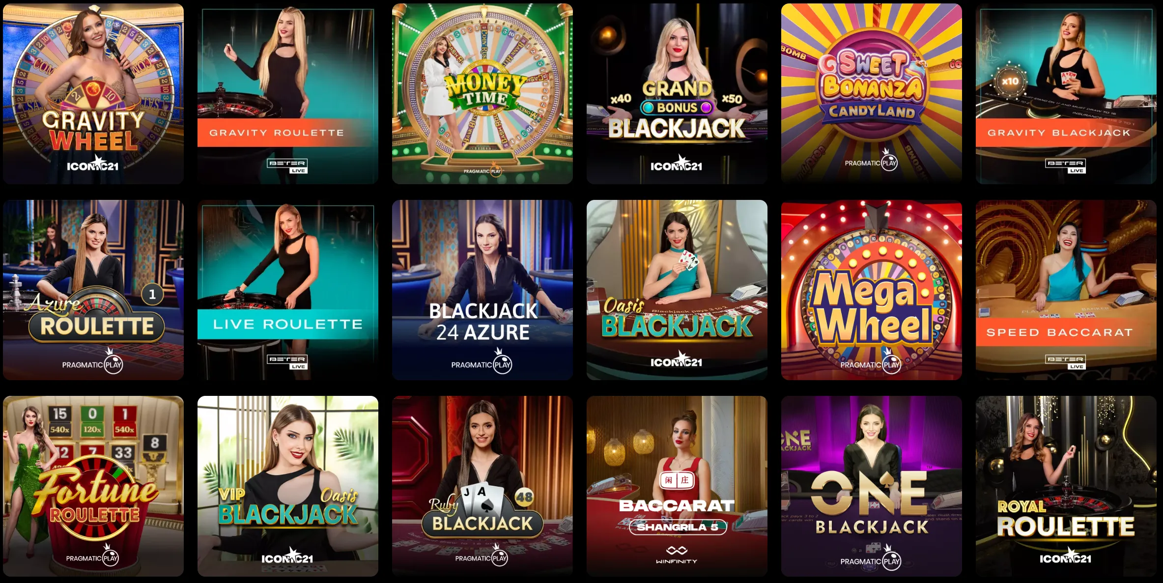 Casho.Bet live casino met roulette blackjack baccarat en game shows