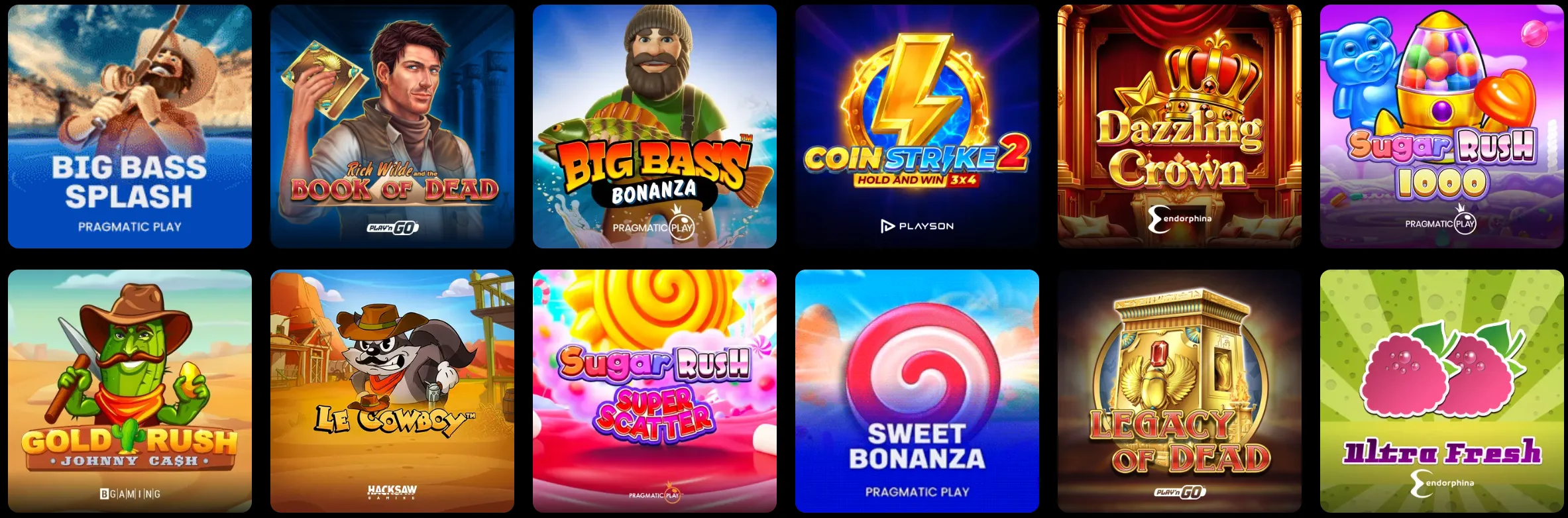 Casho Bet populaire slots en reguliere gokkasten